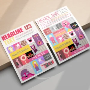 Creamos flyers atractivos, ideales para promocionar eventos, productos o servicios